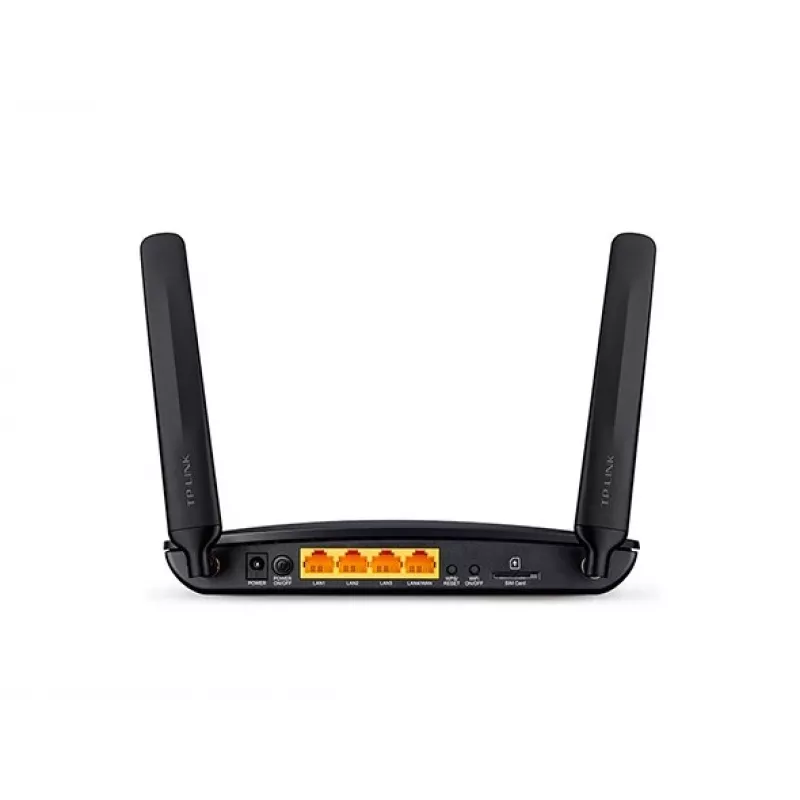 TP-Link TL-MR6400 300 Mbps Wireless N 4G LTE Router, Single-Band 2.4 GHz, Fast Ethernet, Czarny
