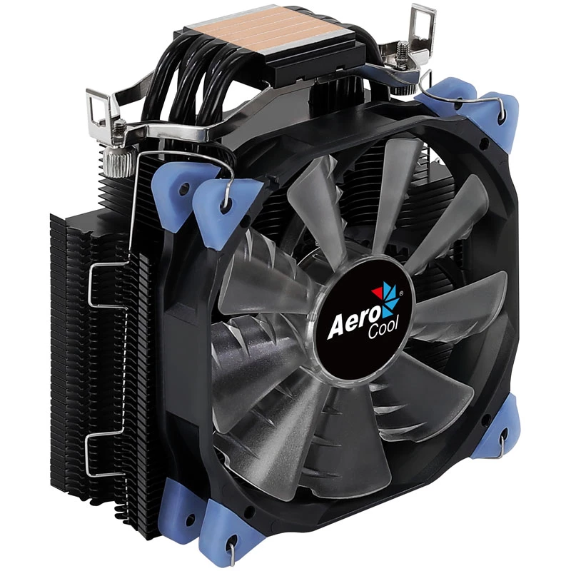 Aerocool Verkho 5 Dark CPU Cooler, RGB - 120mm