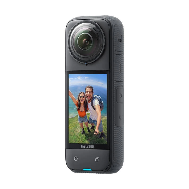 Insta360 X4 Adventure Bundle - 8K 360° Camera z Selfie Stick, Dodatkową Baterią, Kartą 64GB