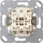 JUNG 506-20U Uniwersalny łącznik wahadłowy, 20 AX, 250 V AC, do montażu podtynkowego, z termoplastu, wkładka