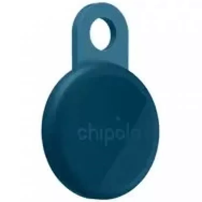 Chipolo LOOP – Rechargeable Bluetooth Tracker with Silicone Loop for iOS & Android, Navy