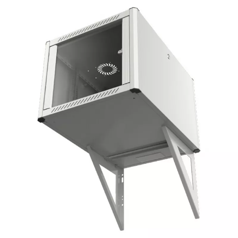 EFB Elektronik Element wsporczy do szafy ściennej, głębokość 800mm, RAL 7035, zestaw 2-częściowy