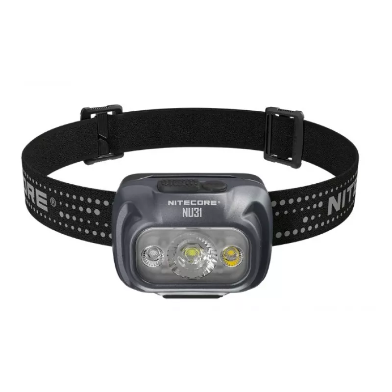 NITECORE NU31 Headlamp 550 Lumens Slate Grey