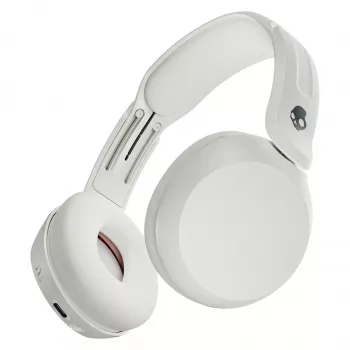 Skullcandy Icon 180 Wireless On-Ear Bluetooth Headphones, White, 50h Battery