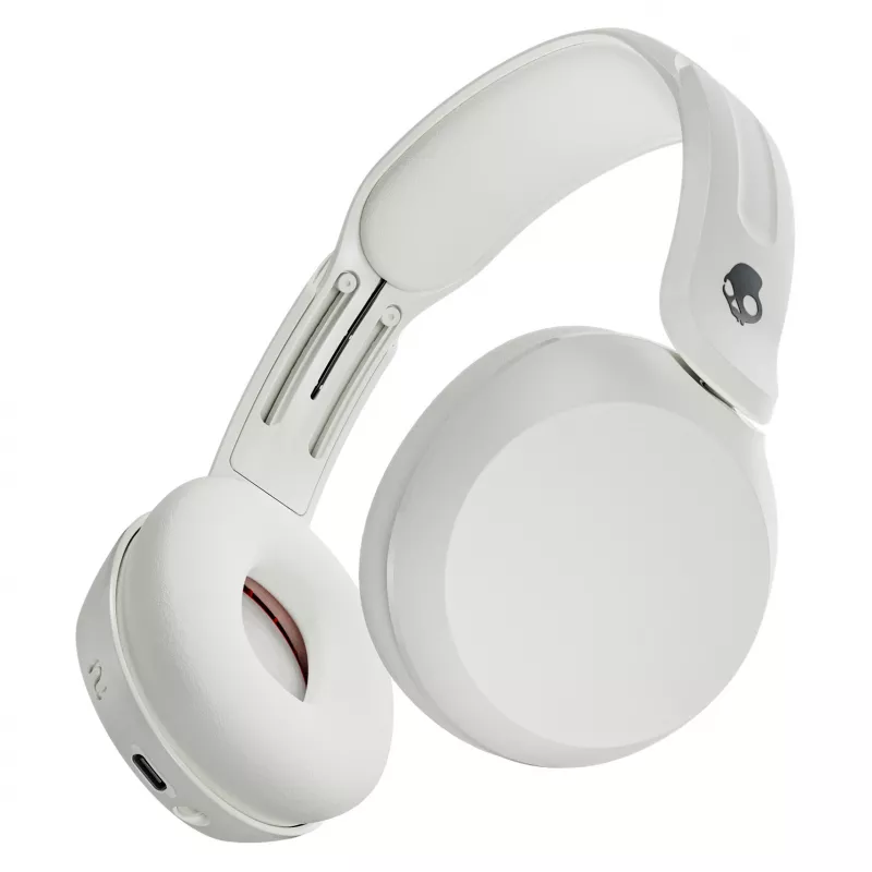 Skullcandy Icon 180 Wireless On-Ear Bluetooth Headphones, White, 50h Battery