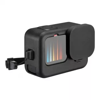 PULUZ Silikonowe etui ochronne do GoPro Hero 9/10/11/12 (czarny)