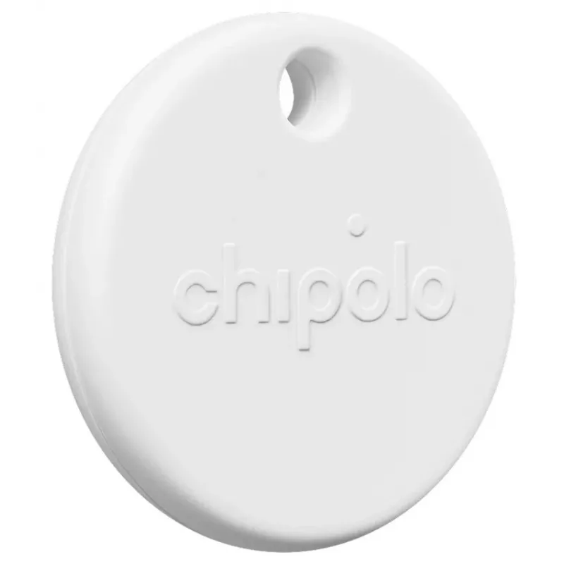 Chipolo POP Universal Finder White - Bluetooth Tracker dla Apple Find My i Android, IP55
