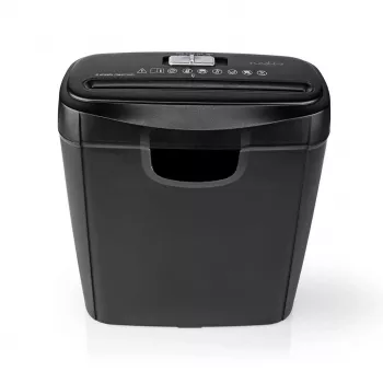 Niszczarka papieru Nedis 10L Cross-Cut P-4 Czarna