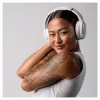 Skullcandy Crusher Evo Bezprzewodowe Słuchawki Nauszne z Sensorycznym Basem, Bluetooth 5.0, Bateria 40-godzinna, Biały