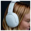 Skullcandy Crusher Evo Bezprzewodowe Słuchawki Nauszne z Sensorycznym Basem, Bluetooth 5.0, Bateria 40-godzinna, Biały