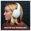 Skullcandy Crusher Evo Bezprzewodowe Słuchawki Nauszne z Sensorycznym Basem, Bluetooth 5.0, Bateria 40-godzinna, Biały