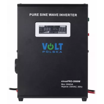 VOLT POLSKA SINUS PRO 2000W 24V Pure Sine Wave Inverter/Charger 1400W Continuous