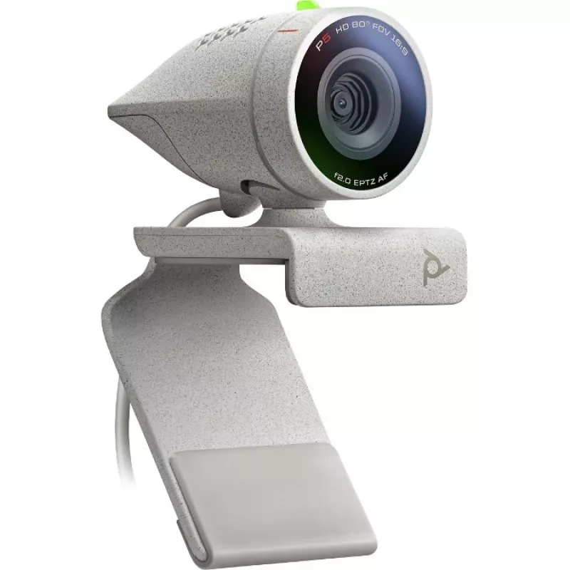 Poly Studio P5 Kit Personal Video Conferencing System Full HD 80 Degrees 4x Black Grey