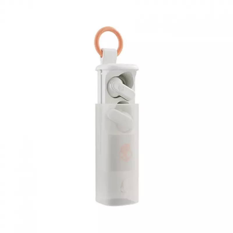 Skullcandy Dime Evo True Wireless In-Ear Headphones, True White, Bluetooth 5.3, IPX4, Do 20h Baterii (S2DTW-S951)