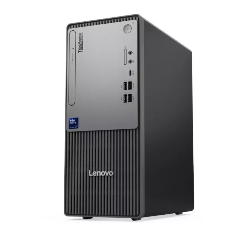Lenovo ThinkCentre Neo 50t Gen 6 Tower, Intel Core Ultra 3 205, 16GB DDR5, 512GB SSD, Windows 11 Pro, Czarny, 3-letnia gwarancja