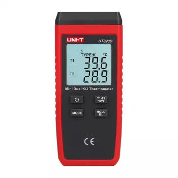 Uni-T UT320D Dwukanałowy Termometr Kontaktowy