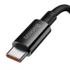 Baseus Superior 100W USB do USB-C Kabel 2m Czarny
