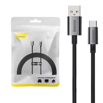 Baseus Superior 100W USB do USB-C Kabel 2m Czarny
