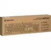 Defender Mirax GK-352 Mechaniczna Klawiatura Gamingowa, Przełączniki Outemu Blue, Podświetlenie RGB, Przewodowa USB, Czarny