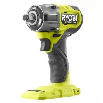 RYOBI ONE+ Bezszczotkowy Akumulatorowy Klucz Udarowy RIW18CBL-0, 18V, 1/2 cala Kwadratowy Napęd, Zielony/Czarny, Tylko Narzędzie