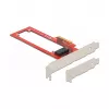 Karta Delock PCI Express x4 do 1 x gniazda EDSFF E1.S - Low Profile