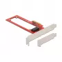Karta Delock PCI Express x4 do 1 x gniazda EDSFF E1.S - Low Profile