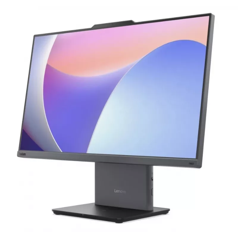 Lenovo ThinkCentre neo 50a 24 Gen 5 All-in-One PC, Intel Core 5 210H, 16GB RAM, 512GB SSD, 23.8 cala FHD, Luna Grey, Windows 11 Pro, 3 lata gwarancji on-site