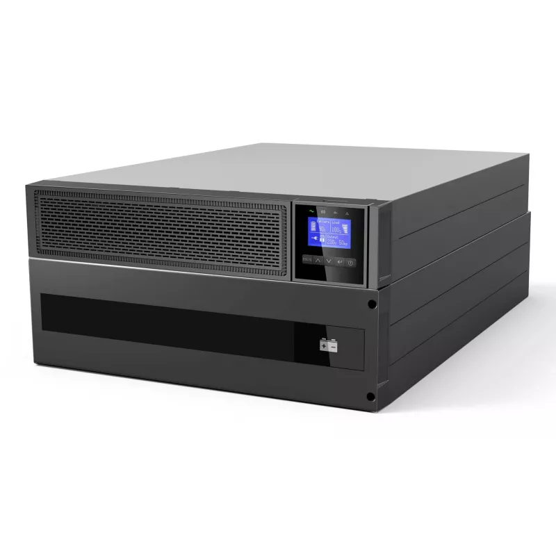 LevelOne VOLTA UPS-2110 Online Double Conversion UPS 10KVA/10000W 6U Rack/Tower Czarny