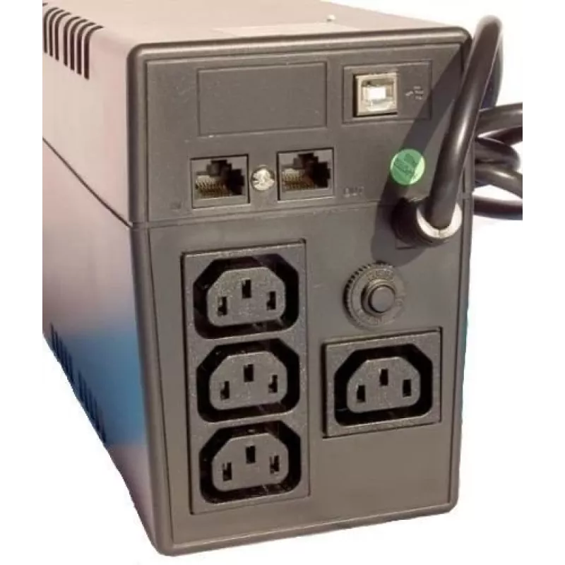Orvaldi VPS 800 Zasilacz awaryjny (UPS) Line-Interactive 0.8 kVA 480 W 4 gniazda AC