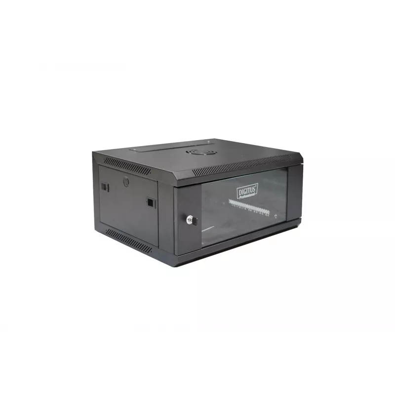 Digitus DN-W19 04U/450/B Rack Cabinet 4U Wall Mounted Rack Black