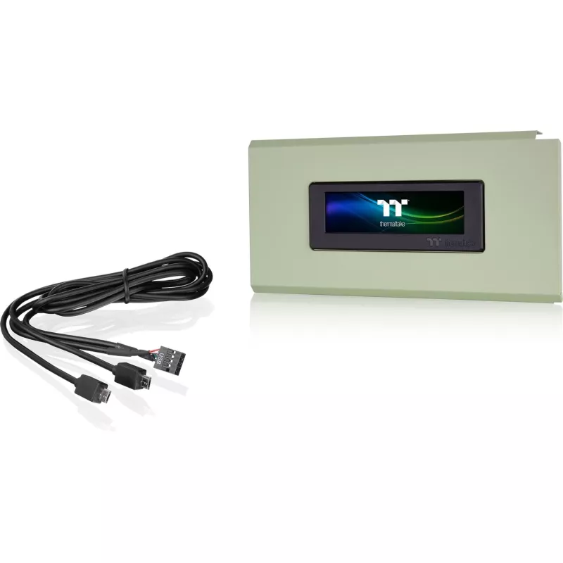 Thermaltake Zestaw panelu LCD Matcha Green do serii Ceres
