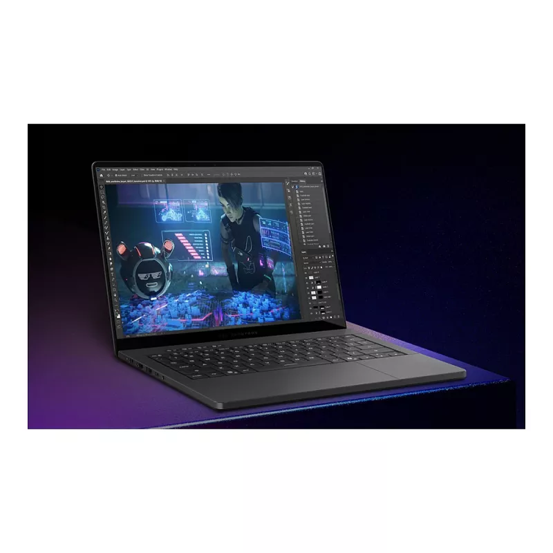 ASUS ROG Zephyrus G14 GU405AW-SY033W Gaming Laptop, Intel Core Ultra 9 185H, 64GB RAM, 2TB SSD, NVIDIA GeForce RTX 5080, 14 cali 2.8K OLED, Windows 11 Home, Platinum White
