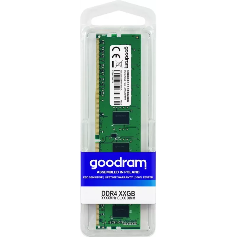 GOODRAM DDR4-RAM Memory CL19 2666MHz 4GB 288-pin DIMM