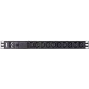 ATEN Basic PDU PE0210SG - Rozdzielacz zasilania (do montażu w szafie) - AC 100-240 V - 3840 VA - Wejście IEC 60320 C20 - Wyjścia: 10 x IEC 60320 C13 - 1U - 3.05 m