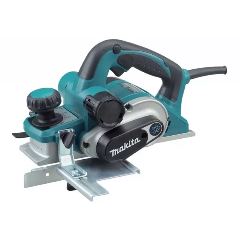 Makita KP0810C Elektryczny Strug Ręczny 1050W 12000 RPM 82mm Szerokość Strugania Czarno-Zielony