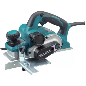 Makita KP0810C Elektryczny Strug Ręczny 1050W 12000 RPM 82mm Szerokość Strugania Czarno-Zielony