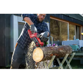 Einhell GE-LC 18/25 Li BL-Solo Akumulatorowa Piła Łańcuchowa, Silnik Bezszczotkowy, Prowadnica 250 mm, Miękki Uchwyt, Power X-Change (4600070)