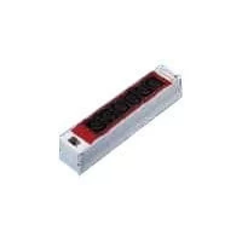 Rittal Power Distribution Unit - 6 x IEC C13 Outlets, 1U Rackmount, 10A, 230V, 2m Cable, Black