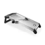 GEFU WELO Vegetable Slicer - V-Slicer Mandoline z 4 ustawieniami grubości, czarno-srebrny