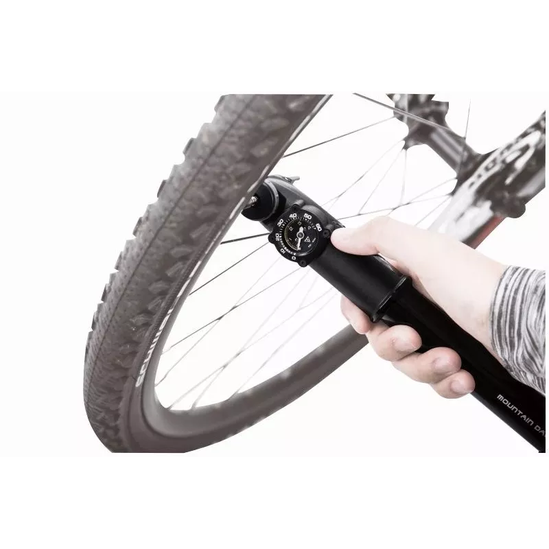 TOPEAK Mountain DA G Dual Action Mini Hand Pump z Manometrem