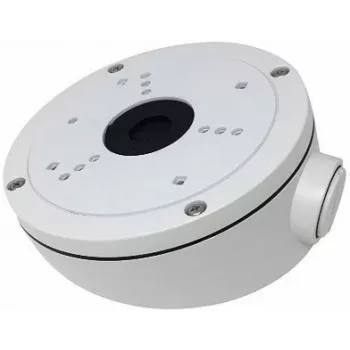 Hikvision DS-1281ZJ-S Puszka przyłączeniowa do kamer kopułkowych i wieżowych, biała, stop aluminium