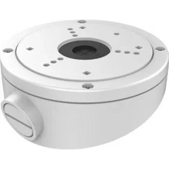 Hikvision DS-1281ZJ-S Puszka przyłączeniowa do kamer kopułkowych i wieżowych, biała, stop aluminium