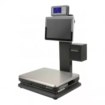 OLYMPIA WK1 System Wagowy POS - 10,1 inch Ekran Dotykowy, Android 11, Zgodny z TSE, Czarny (944001003)