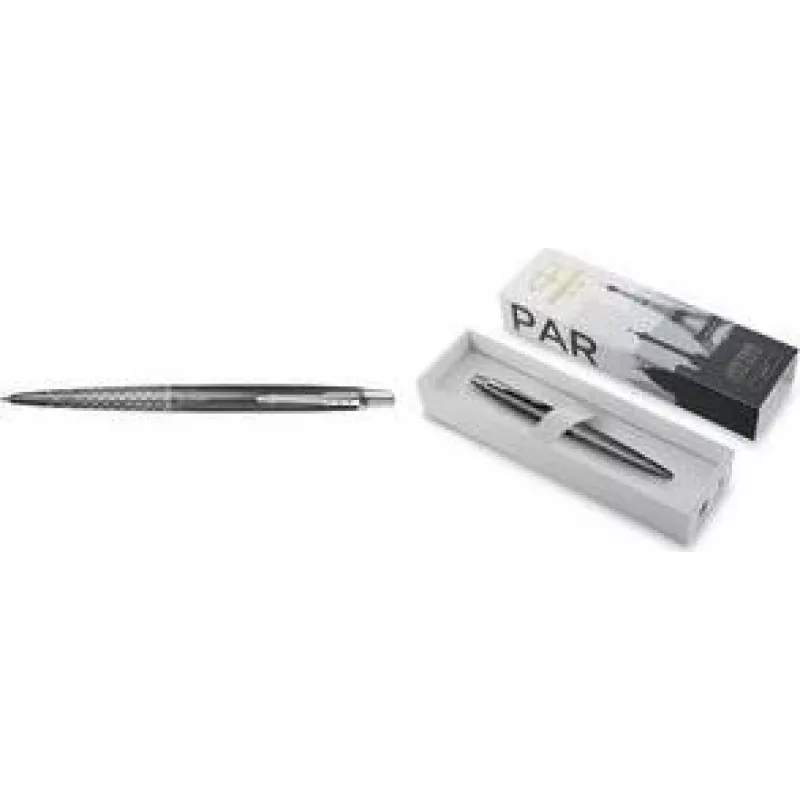 Parker Jotter SE Paris Ballpoint Pen Medium Point Navy Blue Stainless Steel