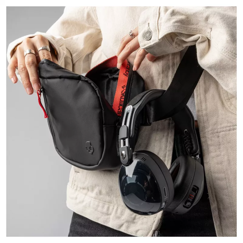 Skullcandy Aviator 900 ANC TWS Bezprzewodowe Słuchawki Nauszne z Aktywną Redukcją Szumów, Czarny