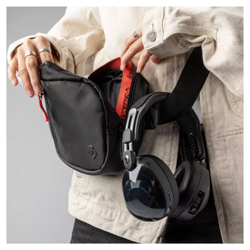 Skullcandy Aviator 900 ANC TWS Bezprzewodowe Słuchawki Nauszne z Aktywną Redukcją Szumów, Czarny