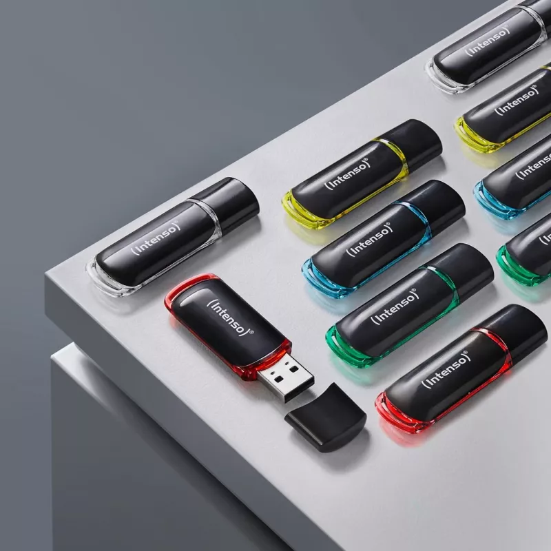 Intenso Business Line 4GB USB 2.0 Flash Drive 10-Pack (Assorted Colors)