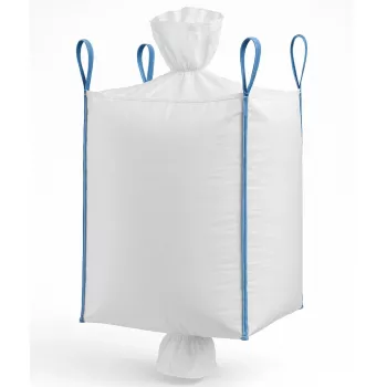 EXTRALINK Big Bag U+2 90x90x160cm 1000kg z rękawem wysypowym