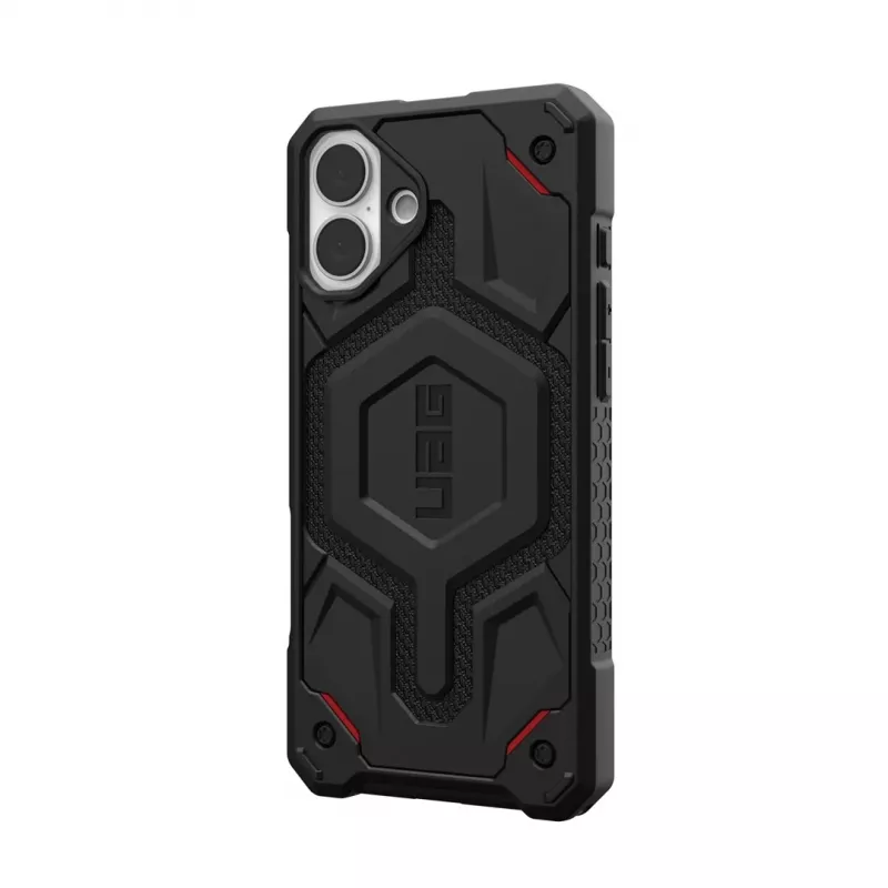 UAG Monarch Pro Kevlar Phone Case for Apple iPhone 16 Plus, 6.7 inch, Black