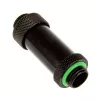 Bitspower Aqua-Pipe II (41-69mm) do zbiorników - Gwint G1/4, Matowa Czerń
